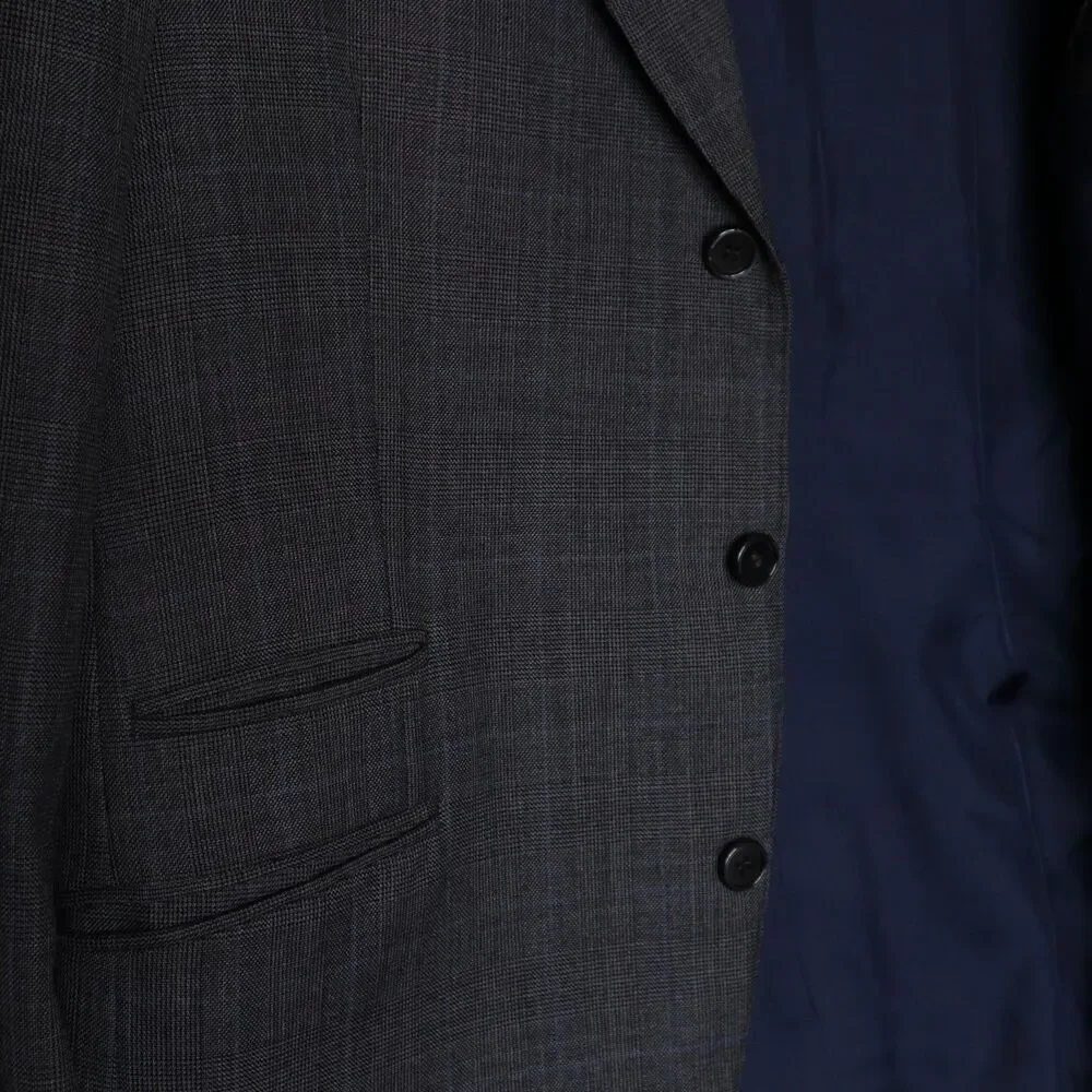 Djay Couture Paris Scabal English Cloth Men's 40 Bespoke Wool Sport Coat Jacket